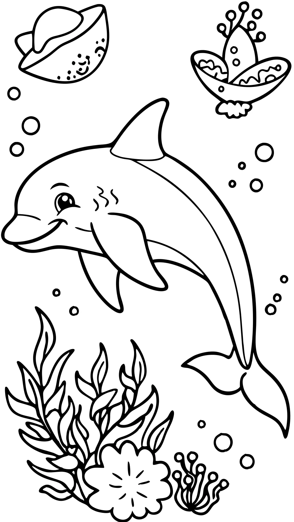 coloring pages sea life